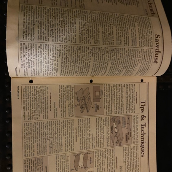 🎉5/$10🎉 Woodsmith magazine number 45 June 1986 chaise lounge , garden bench - Picture 3 of 9